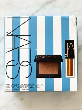 NWT NARS Mini Laguna Bronzer & Lip Oil Duo - Limited Edition Set
